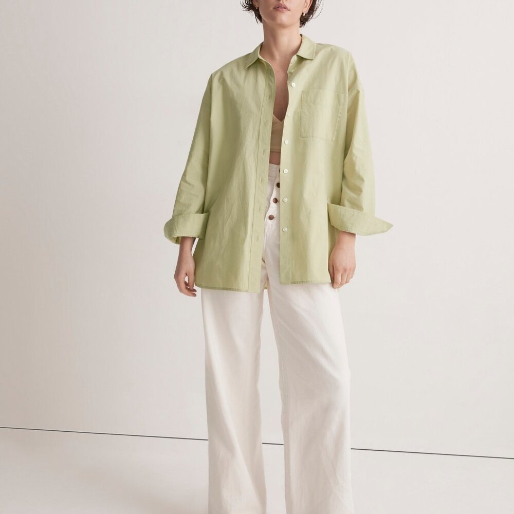 The Signature Poplin Oversized Shirt